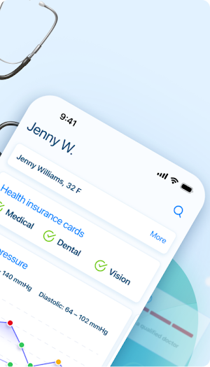 Kaam Care–Health & Med Tracker Screenshot 1