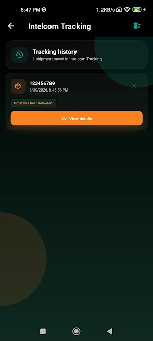 Intelcom Tracking (CA) Screenshot 0