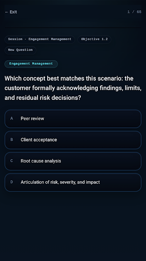 CertCrush: PenTest+ PT0-003 Screenshot 3