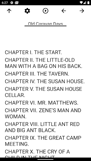 Book, Old Caravan Days Screenshot 0