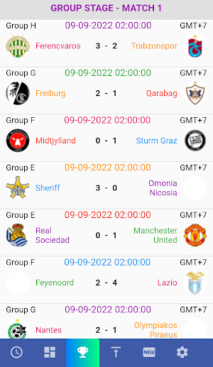 Europa League 2023 Matches Screenshot 2