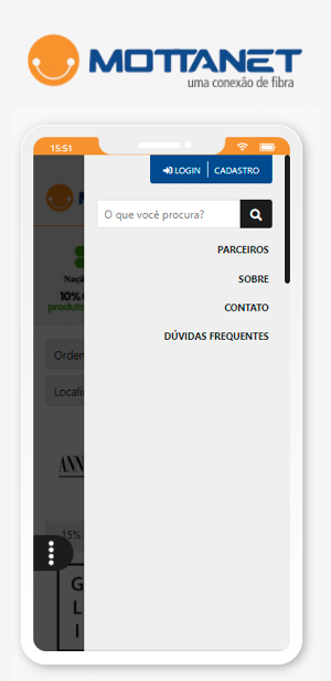 Clube de Vantagens MottaNet Screenshot 1