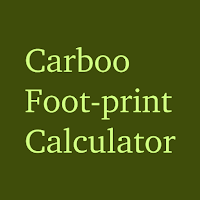 Carbon Footprint Calculator