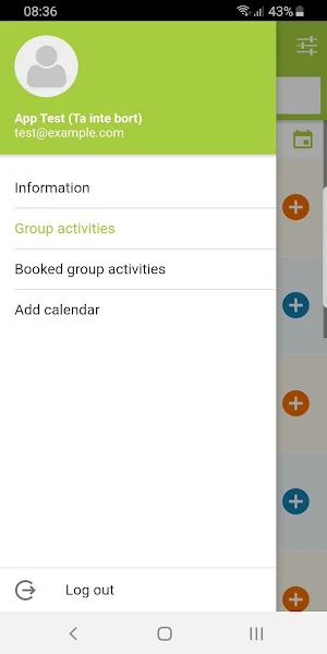 Kristinedals Träningscenter Screenshot 2