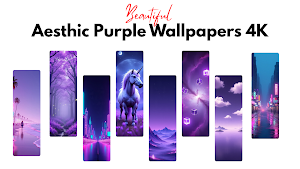 Aesthetic Purple Wallpapers HD Screenshot 0