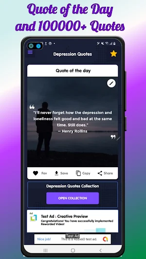 Quotes Depression || Depressed Screenshot 1