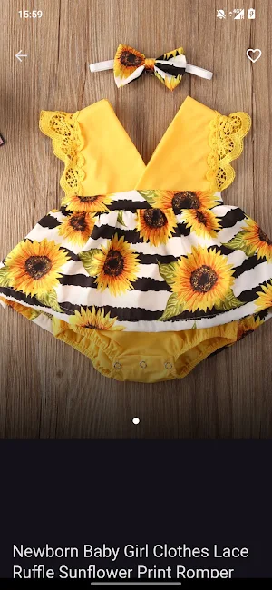 Cheap baby girl clothes Screenshot 0