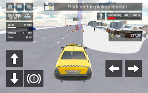 City Taxi Cab Driving Simulator Screenshot 0