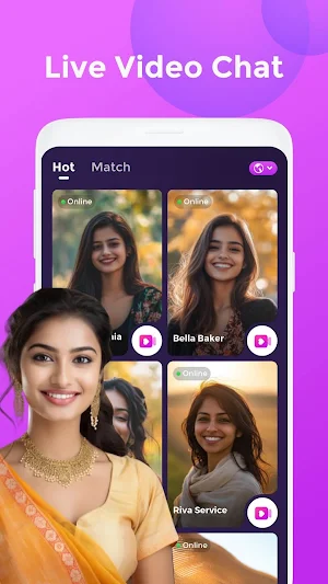 Pyaarkar Pro: Video Call&Chat Screenshot 0