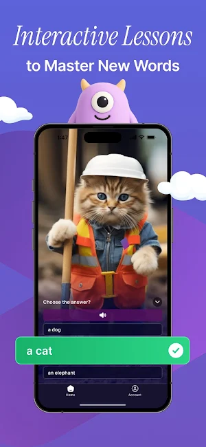Vocademy: Learn English Easily Screenshot 1