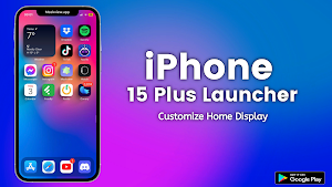 iPhone 15 Plus Launcher Screenshot 2