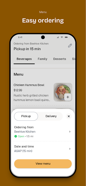 BeeHive Kitchen Screenshot 2