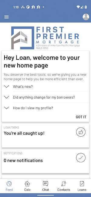 First Premier Mortgage Screenshot 0