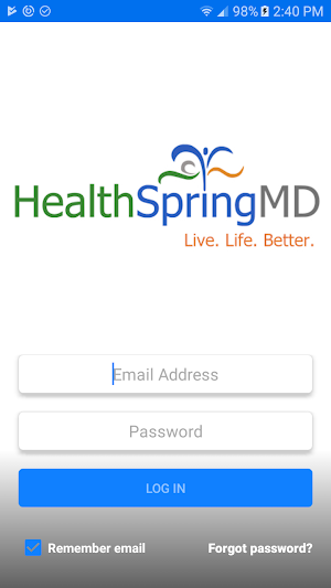 HealthSpringMD Screenshot 0