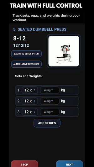 X-Fighter Fit - Workout Plans Screenshot 2
