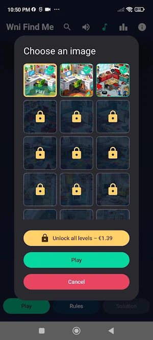 Wni find me Screenshot 1