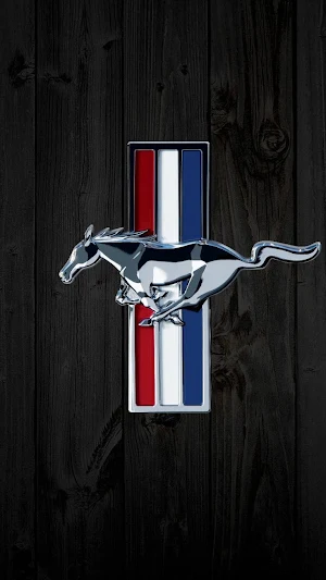 Ford Mustang Logo Wallpaper 4K Screenshot 3