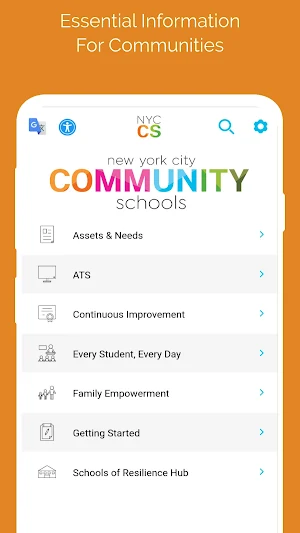 NYC Community Schools Screenshot 2
