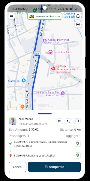 TripNDrop Driver Screenshot 3