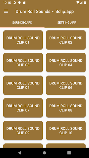 Drum Roll Sound Collections ~ Sclip.app Screenshot 0