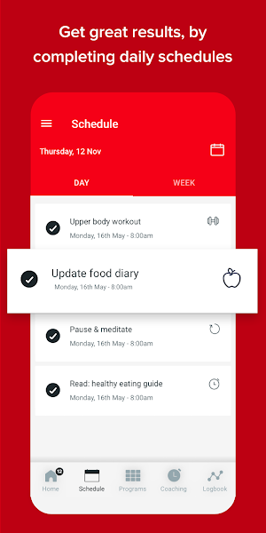 TheGym online coach Screenshot 2