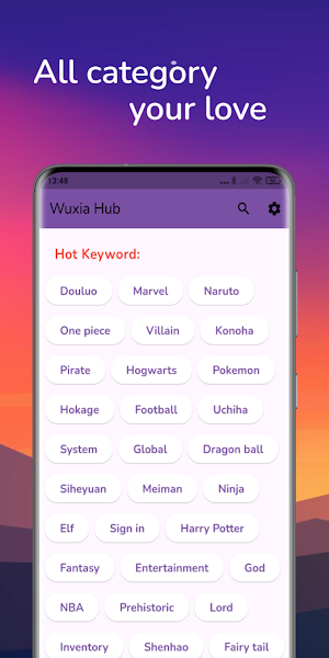 WuxiaHub - Fantasy Webnovels Screenshot 3