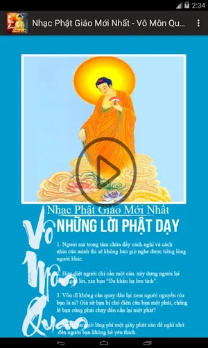 Nhạc Phật Giáo Mới Nhất - Vô Môn Quan Screenshot 1