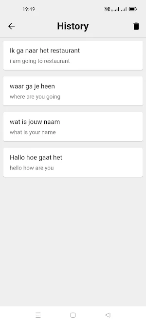Dutch To English Translator Screenshot 2