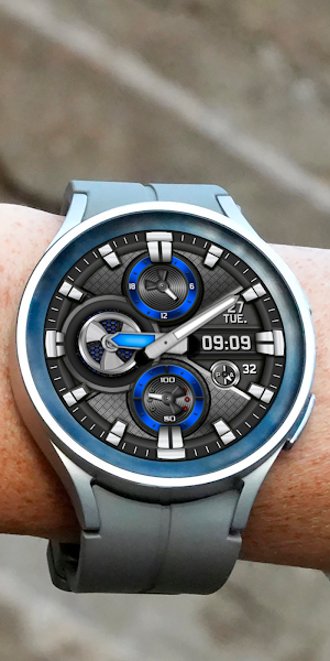 Hybrid ShokTurbo Watch face Screenshot 2