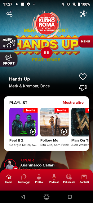Dimensione Suono Roma Screenshot 1