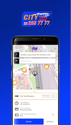 City Taxi Katowice Screenshot 1