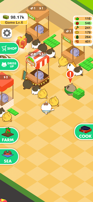 Cat Salad Bar Screenshot 3