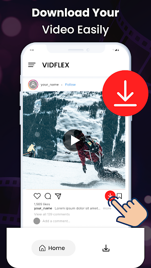 Vidflex - All Video Downloader Screenshot 1