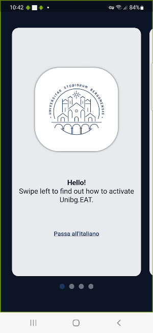 Unibg.EAT Screenshot 0