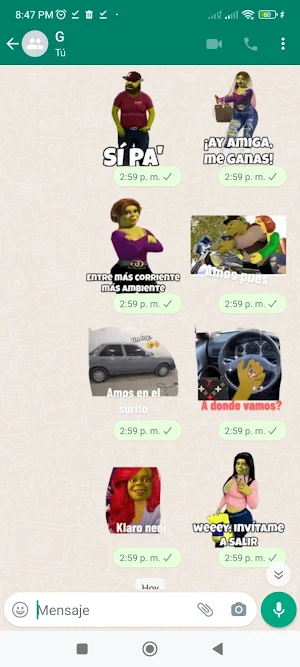 Stickers de Grek Buchon Screenshot 1