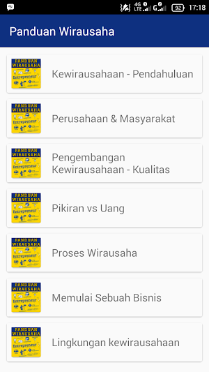 Panduan Wirausaha Screenshot 0