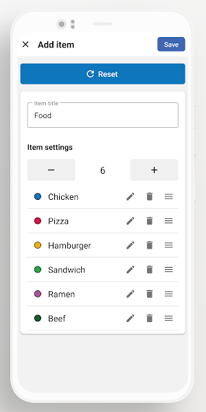Item Picker Screenshot 2