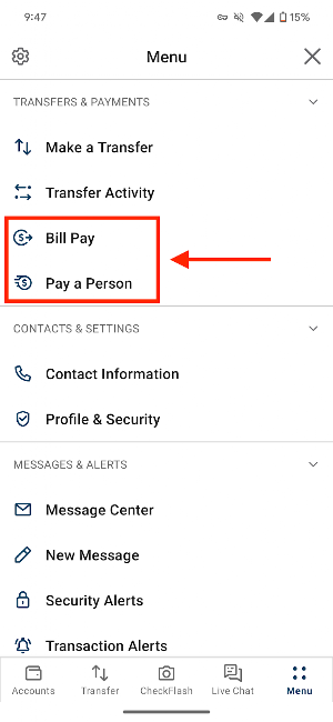 Coast Central Mobile Banking Screenshot 3