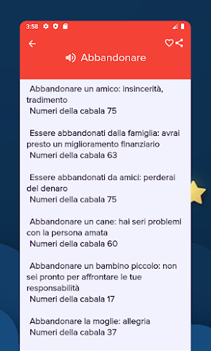 Dizionario dei Sogni Screenshot 2