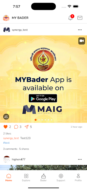 MyBader - Seervi Samaj App Screenshot 3