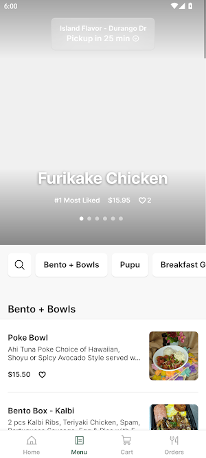 Island Flavor To Go Screenshot 1