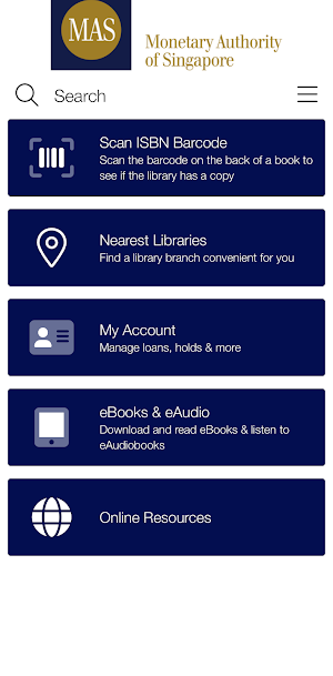 MAS Library Screenshot 0