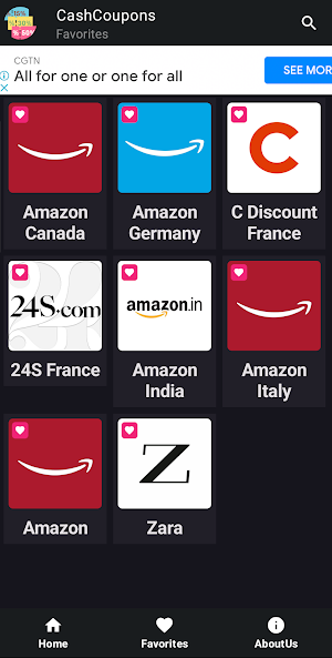 Cash Coupons Screenshot 1