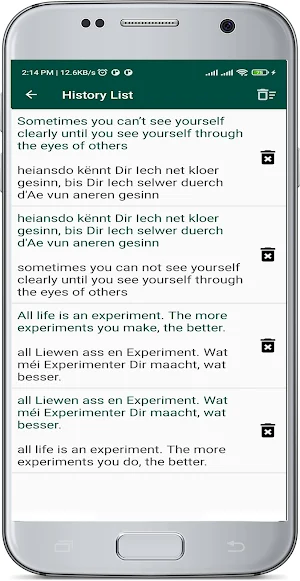 English Luxembourgish Trans Screenshot 3