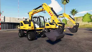 City Excavator Driving Sim 24 Screenshot 2