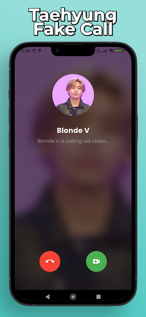 Taehyung Jimin Fake Call Chat Screenshot 0