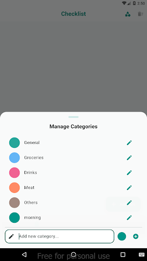 Shopping Checklist screenshot 6
