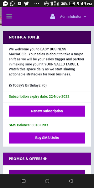 Easy Business Manager Screenshot 2