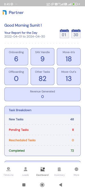 Nestaway's Partners App Screenshot 0