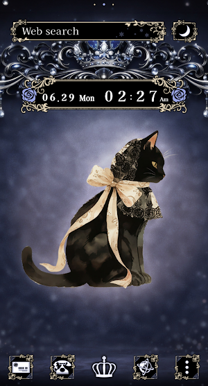 Dark and Girly Theme +HOME Screenshot 1